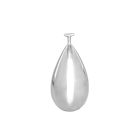 Metal Pear Drops Silver